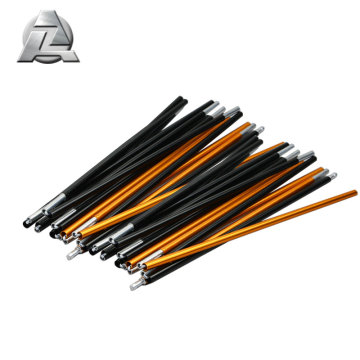 Anodizing flexible telescopic aluminum 7001 tent pole